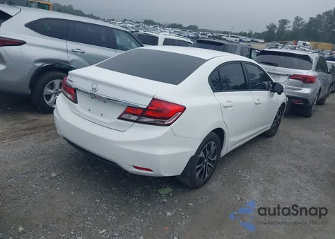 2015 Honda Civic Ex из США, поврежденный, VIN 19XFB2F85FE090811